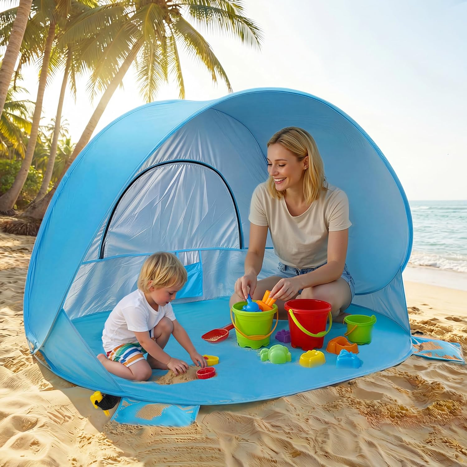 Did You Know? Your Ordinary Beach Tent Might Be Leaking Invisible UV Rays!