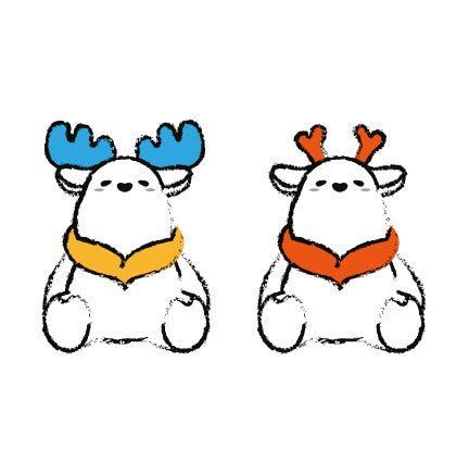 Elk Night Light Update October 12: Updates to the scarf and antler shapes, two color options
