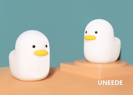 A night light or a toy? This duck lamp is too fun, it is resistant to falling and rubbing, and you can take it wherever you go.