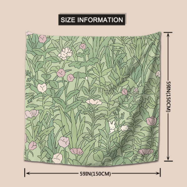 Spring Tapestry - Wall decoration - 150 cm x 150 cm