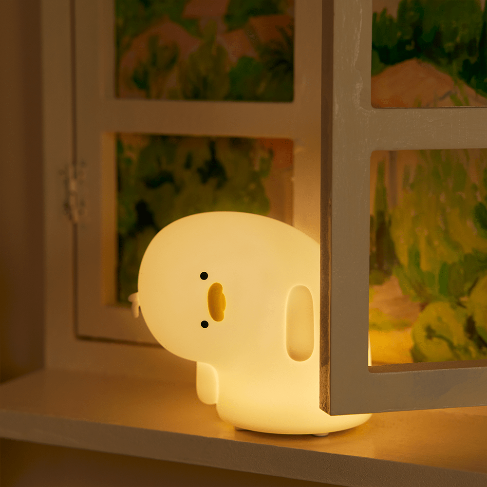 UNEEDE Cute Why Duck Night Light Why Duck Lamp Duck Veilleuse Uneede Night Light