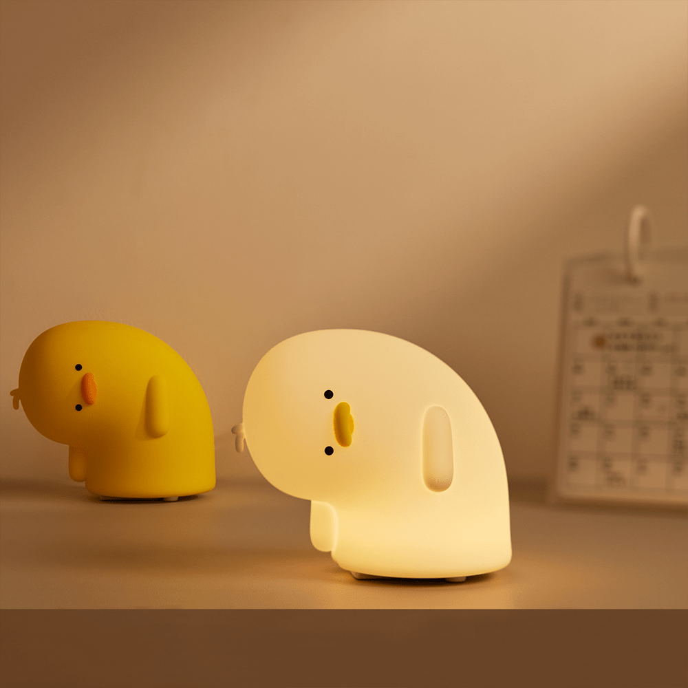 UNEEDE Cute Why Duck Night Light Why Duck Lamp Duck Veilleuse Uneede Night Light