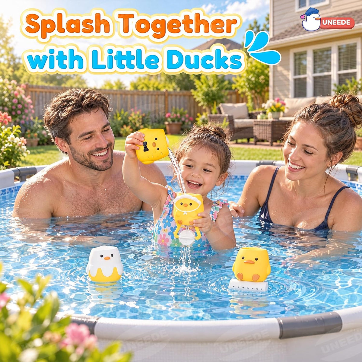 Silicone Bath Pouring Toys for Babies 3+ Months, 4-Piece Animal Set Pour & Play Waterfall Toy Set with Suction Cups, Soft Silicone Bathtub Toys for Infant Toddler