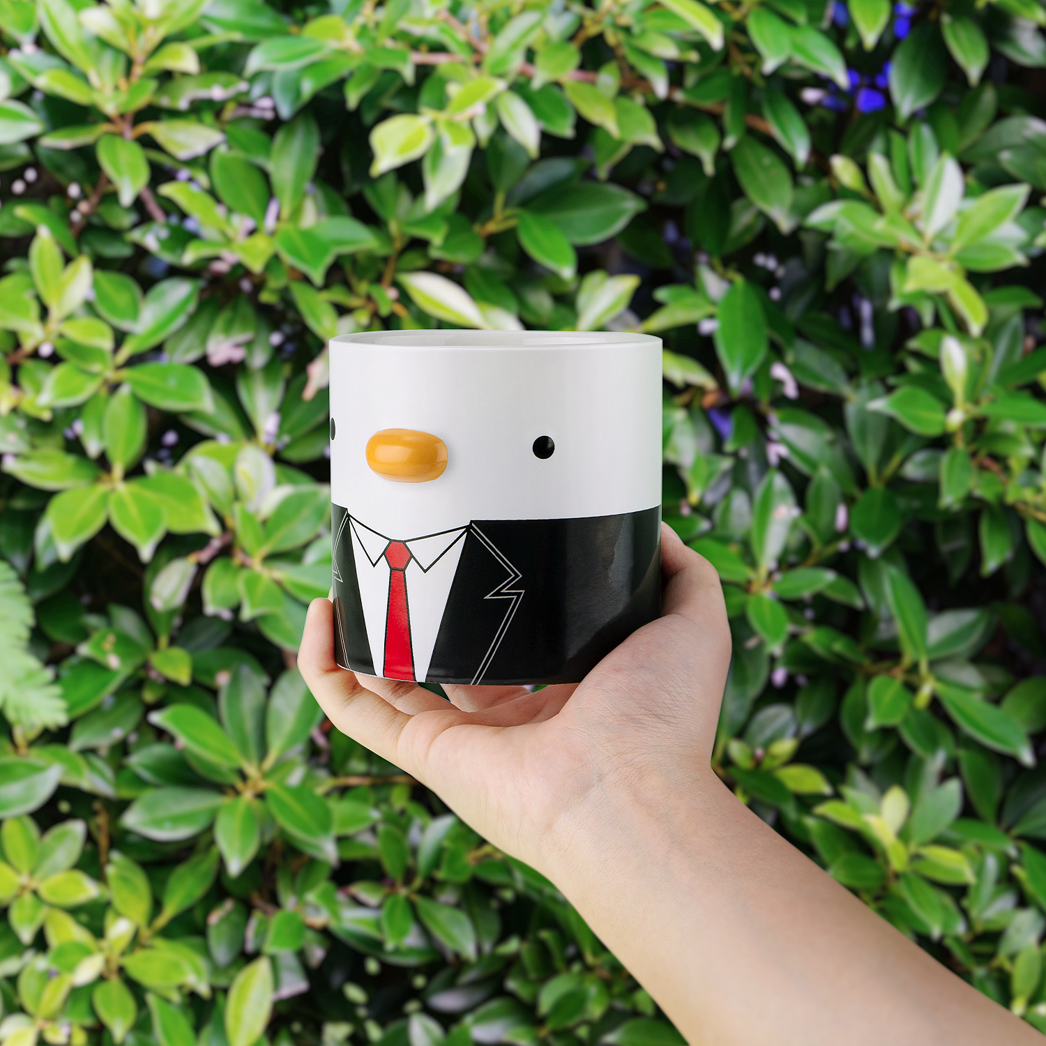 Benson The Duck Suits Coffee Mug Safety Ceramic Milk Latte Mugs duck mug