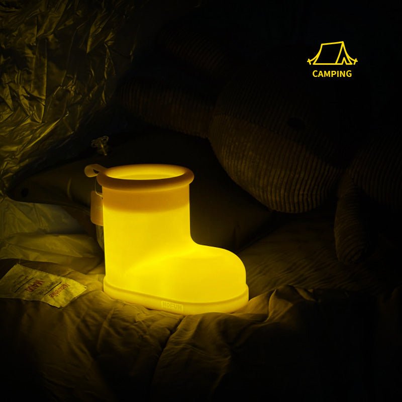 UNEEDE Cute Rainboot Night Light Rainboot Cute Lamp Rainboot Veilleuse