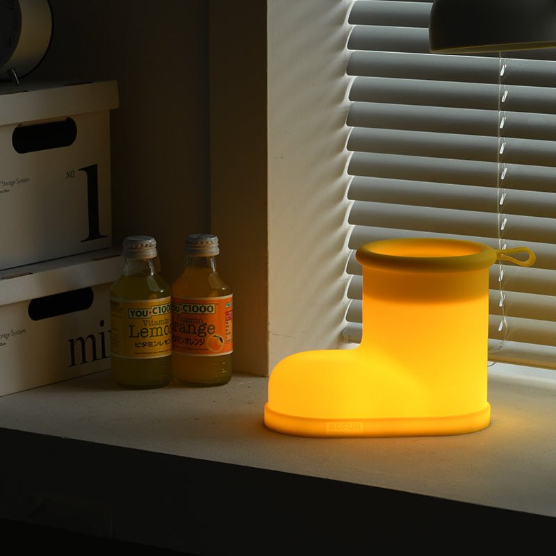 UNEEDE Cute Rainboot Night Light Rainboot Cute Lamp Rainboot Veilleuse