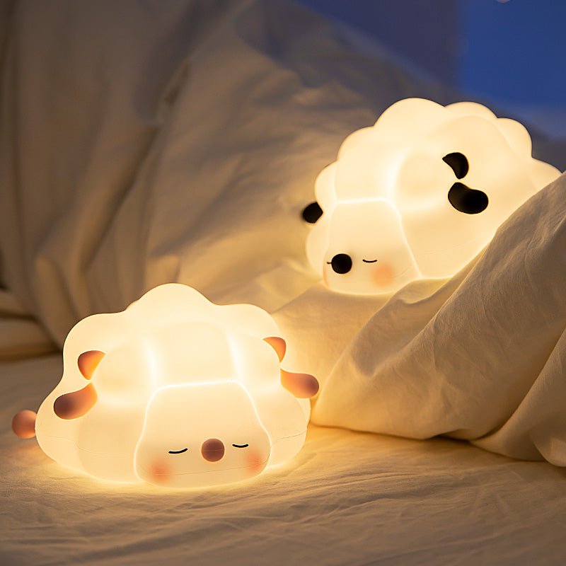 Uneede Cute Sheep Night Light Sheep Cute Lamp