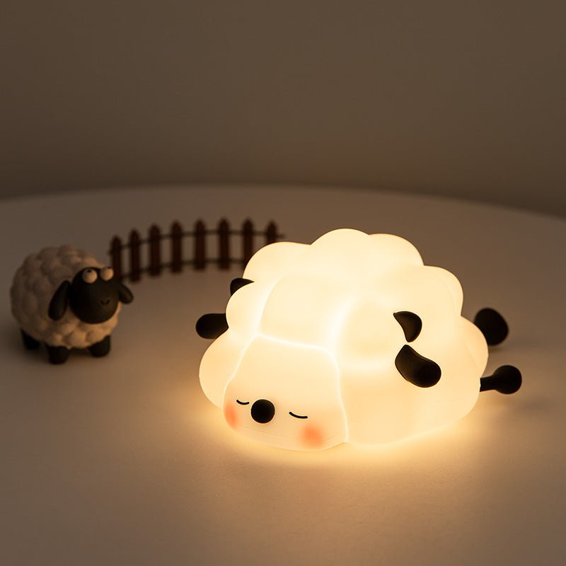 Uneede Cute Sheep Night Light Sheep Cute Lamp