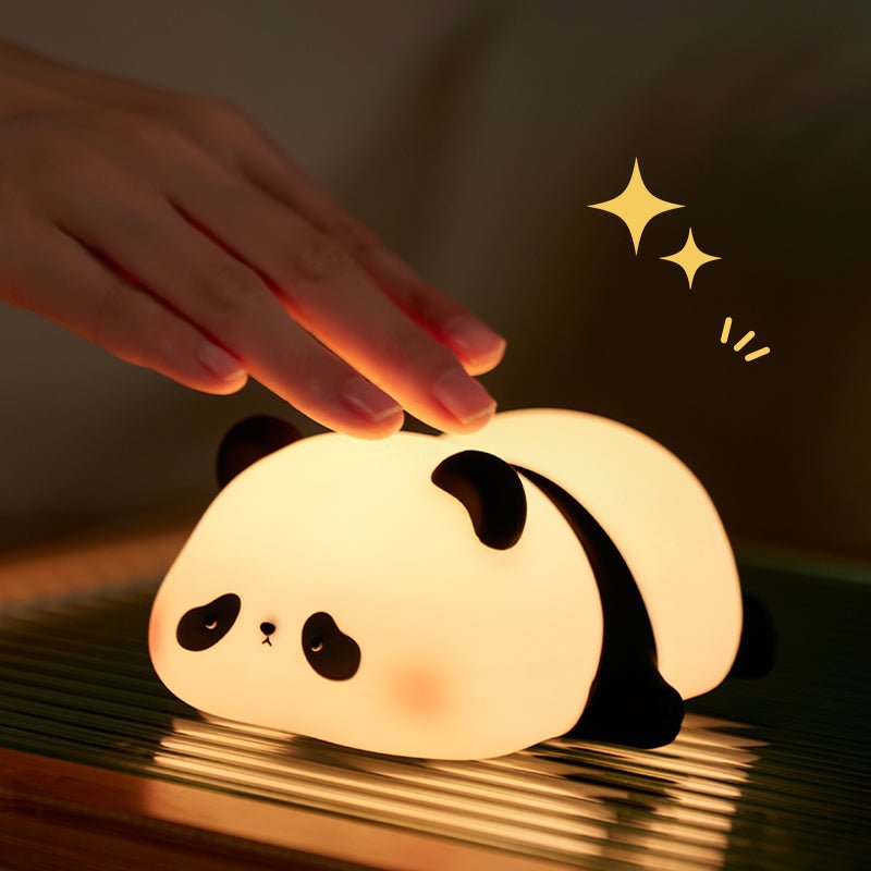 UNEEDE Panda Night Light Panda Cute Lamp Crawling Panda Veilleuse Uneede Night Light
