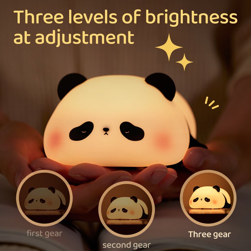 UNEEDE Panda Night Light Panda Cute Lamp Crawling Panda Veilleuse Uneede Night Light