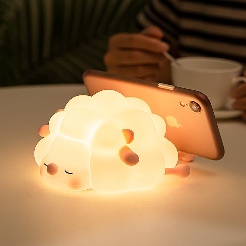 Uneede Cute Sheep Night Light Sheep Cute Lamp