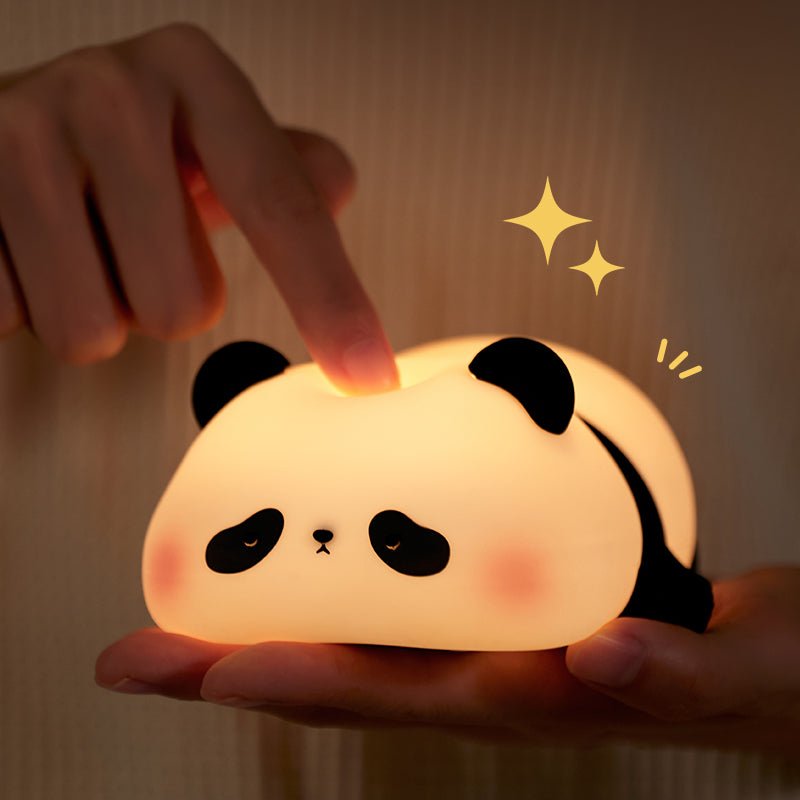 UNEEDE Panda Night Light Panda Cute Lamp Crawling Panda Veilleuse Uneede Night Light