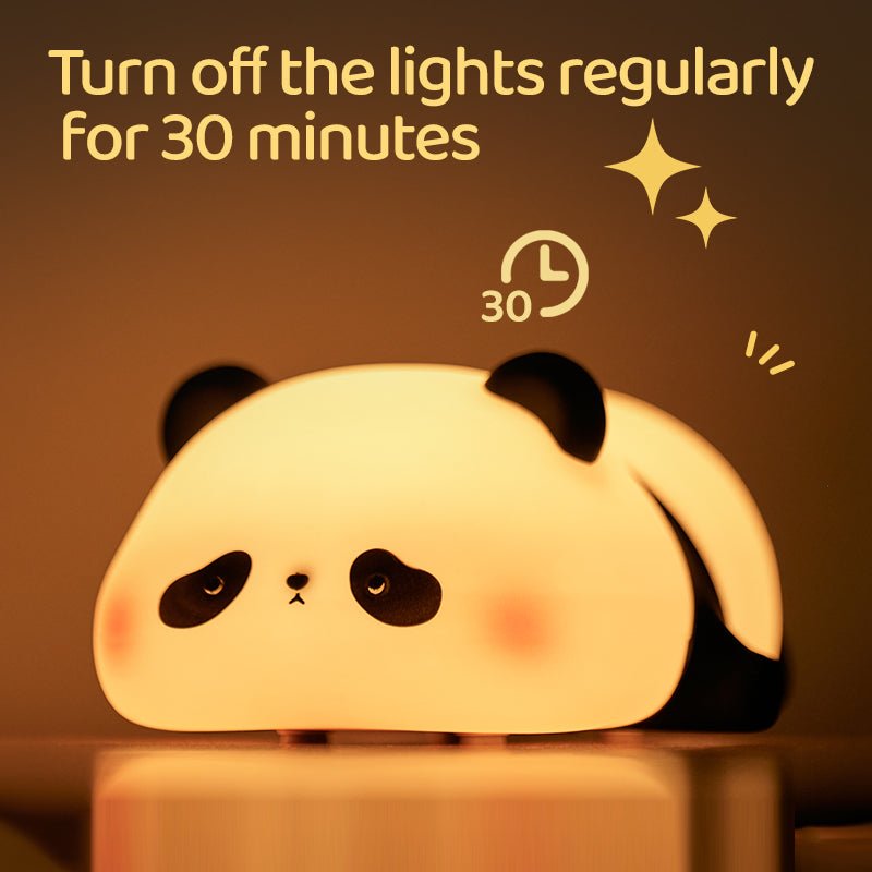UNEEDE Panda Night Light Panda Cute Lamp Crawling Panda Veilleuse Uneede Night Light