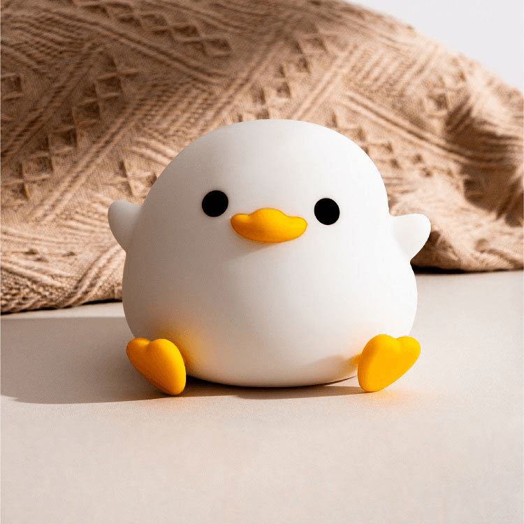 UNEEDE LED Cute Bean Duck Night Light,Mini Benson Duck Night Light,dodo duck night lamp