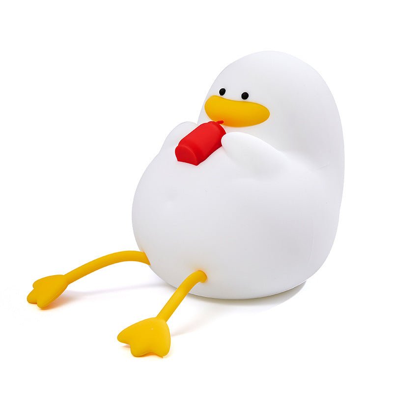 Cute benson Holiday Vacation lying Duck night light