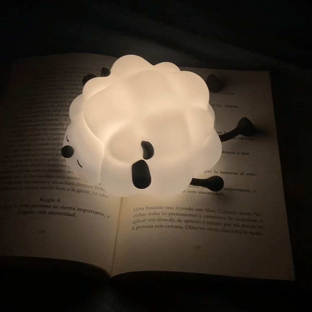 Uneede Cute Sheep Night Light Sheep Cute Lamp