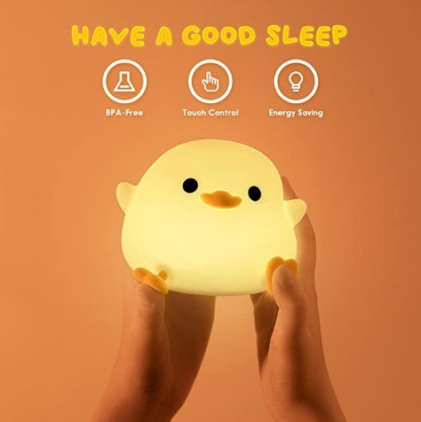 UNEEDE's Most Beloved Kids Night Light of July 2023: Introducing the Cute Bean Duck Night Light!