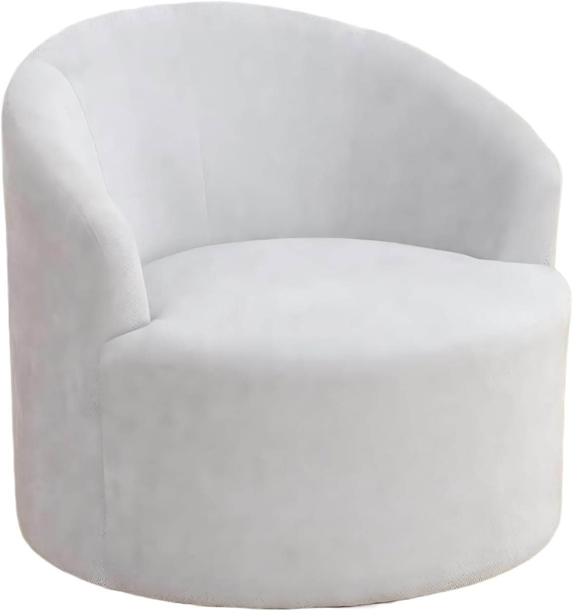 UNEEDE Oversized Chair with Ottoman, Gray Beige Breathable Linen Sofa and Ottoman Set, Compact for Living Room Office Bedroom, Small Space Sofa for Apartment Reading Rest