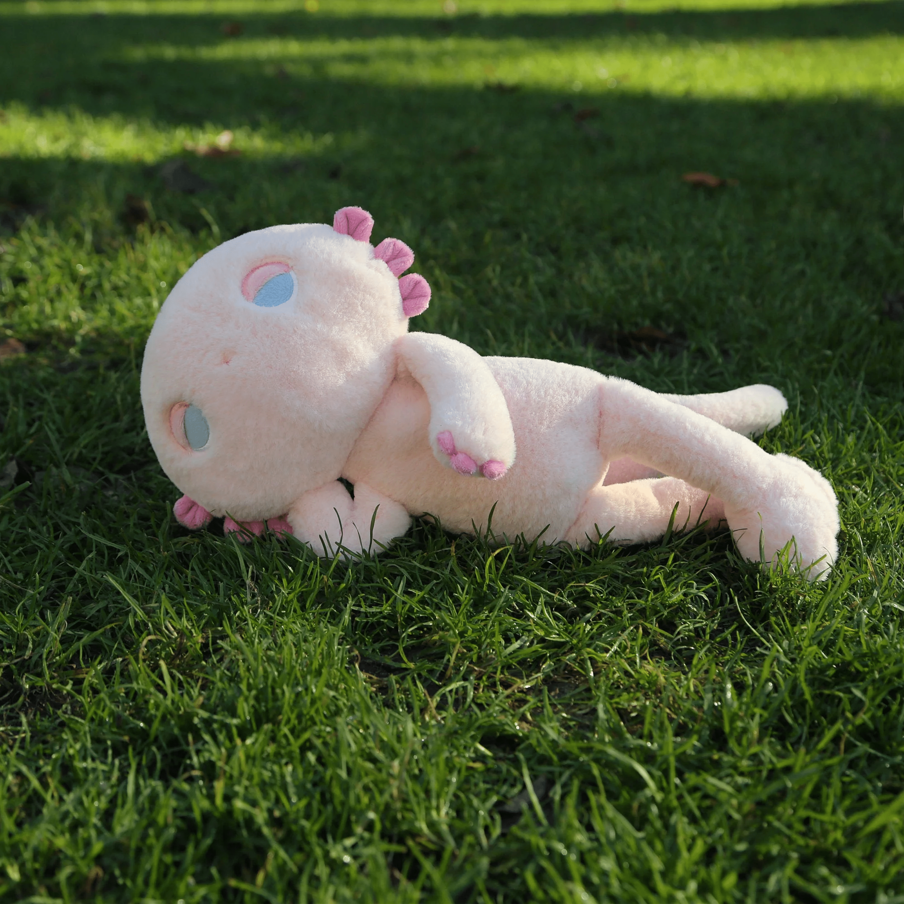 Uneede lazy axolotl Cute Plush Toys, Soft Stuffed Animal axolotl Plush , Kawaii Plush Toy