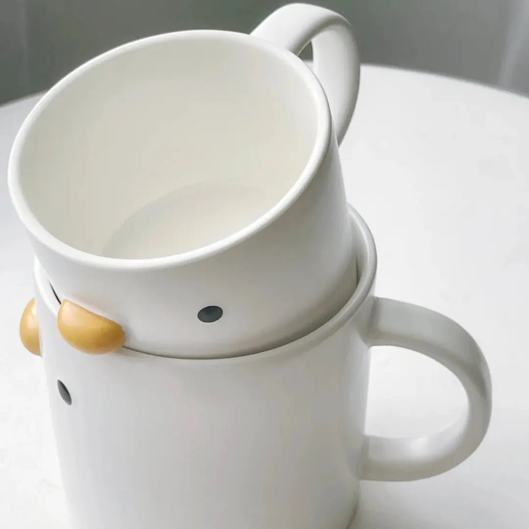 Benson The Duck Coffee Mug Safety Ceramic Milk Latte Mugs Duck Mug Coffee Mug 14oz