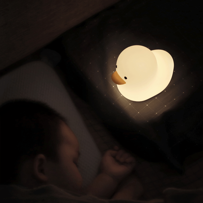 Uneede® Benson The Duck Night Light Kids Led Duck Lamp Cute Room Light