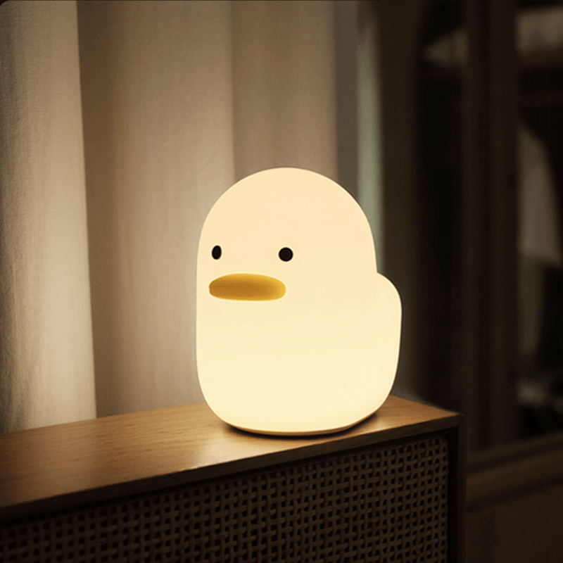 Uneede® Benson The Duck Night Light Kids Led Duck Lamp Cute Room Light