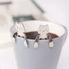 Load image into Gallery viewer, Hangable Cute Cat Coffee Spoon, UNEED Mug Spoon