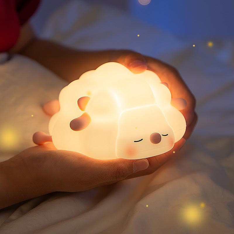 Uneede Cute Sheep Night Light Sheep Cute Lamp