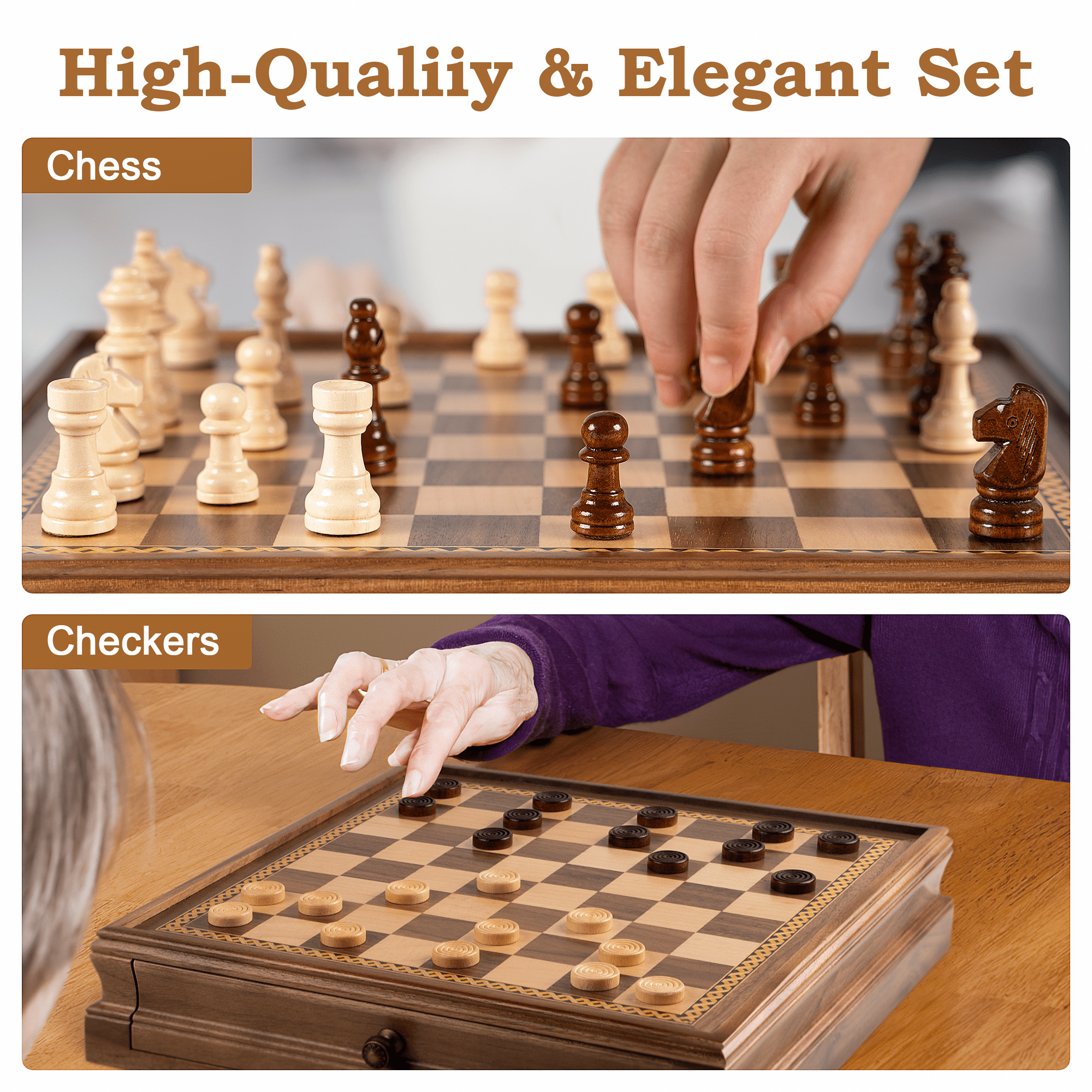 Chess game set, Chess gifts, Chess game