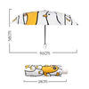 Load image into Gallery viewer, Benson Duck Sun Umbrella UV protection Solid Compact Portable  Folding Umbrella